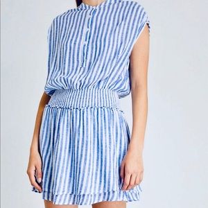 Blue and White Rails Dress